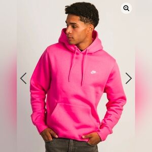 Nike Vibrant Pink Pullover Hoodie